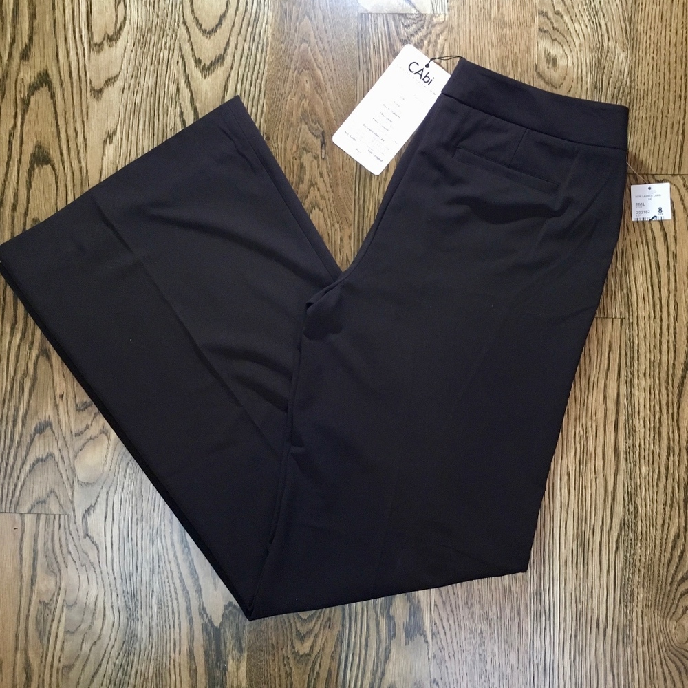 CAbi Lauren Long 661 Dark Chocolate Trouser